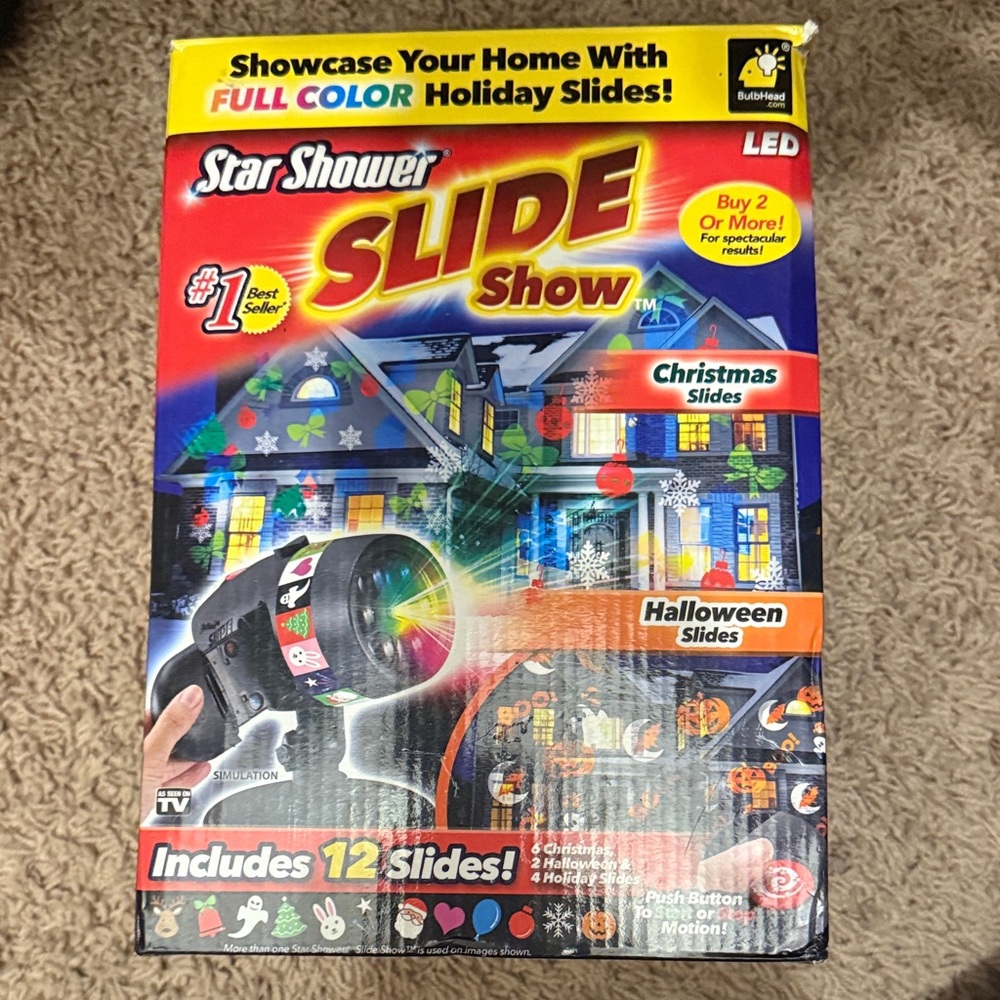 Star Shower Slide Show Projector